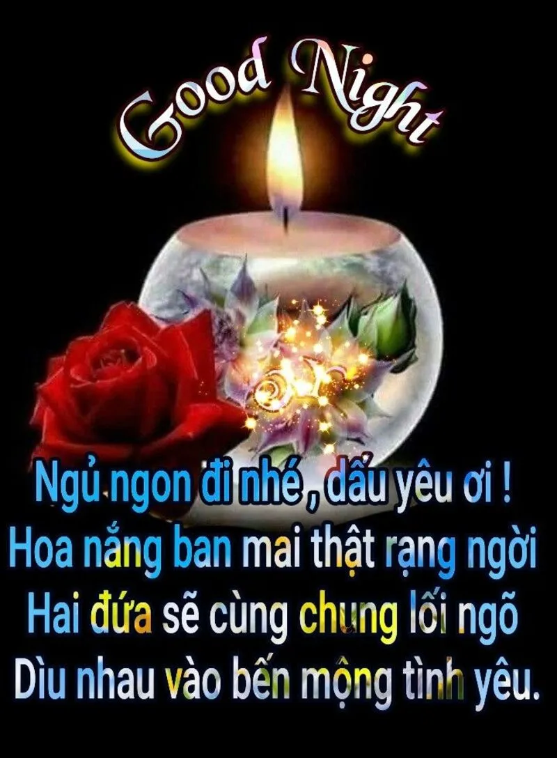 Ảnh chúc buổi tối vui vẻ