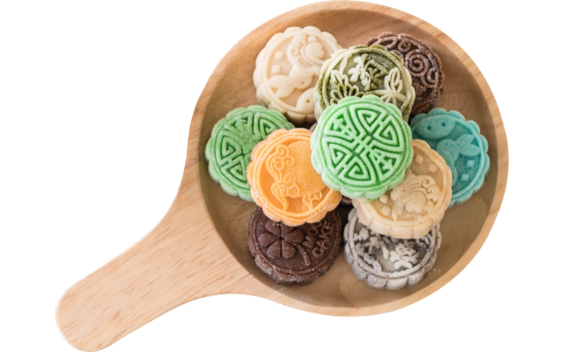 Bánh Trung Thu vô cùng đa dạng về ngoại hình cùng hương vị