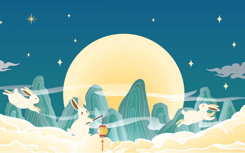 Ảnh nền mang hơi hướng huyền bí và kỳ ảo