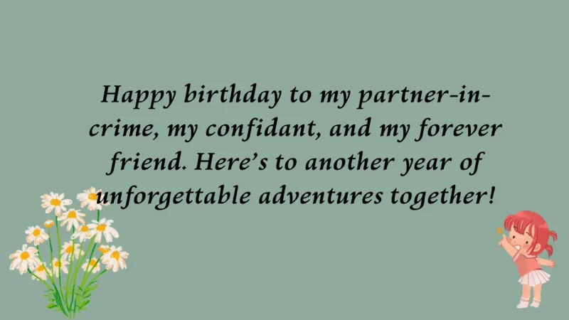 Caption, stt, lời chúc sinh nhật bạn thân bằng tiếng Anh ấn tượng