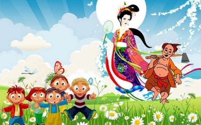 Chú Cuội và chị Hằng trong những câu hỏi về trung thu quen thuộc