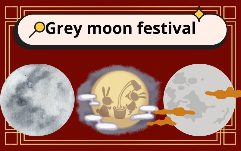 Grey moon festival thường được lựa chọn cho các sự kiện chủ đề tối giản