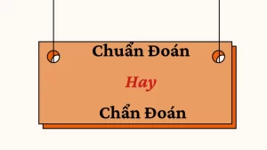 Chuẩn đoán hay chẩn đoán