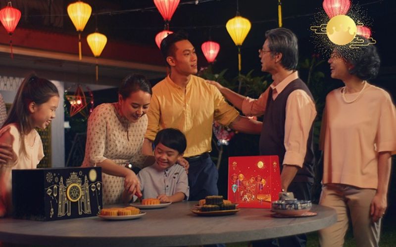 Concept chụp ảnh trung thu cho bé sum vầy bên gia đình