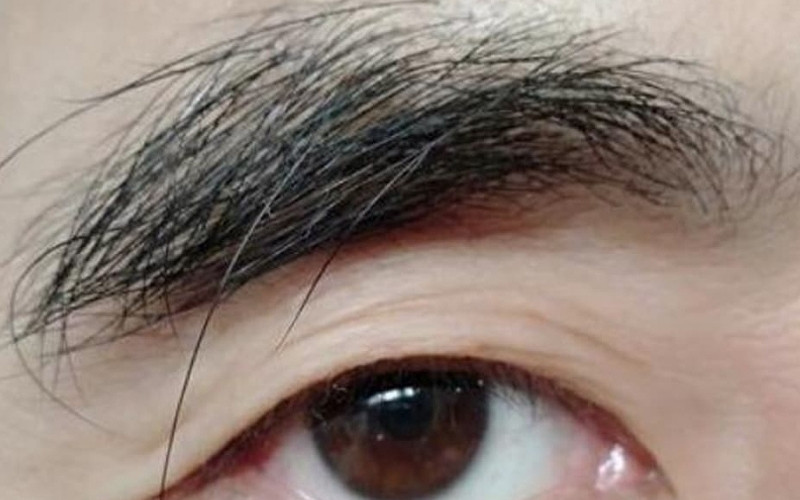Lông mày tửu trứ mi là dạng chân mày rậm, xù xì ở phần đuôi