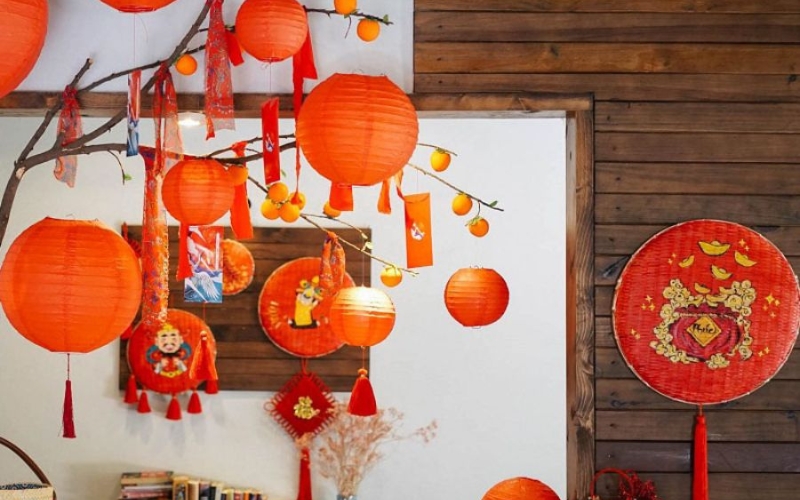 Một số mẫu trang trí Trung Thu đẹp giúp không gian lễ hội thêm phần rực rỡ và ấm áp
