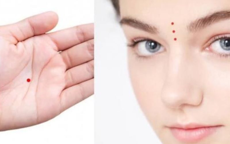 Màu sắc nốt ruồi trên lông mày trái nữ nói lên điều gì?