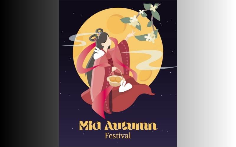 Hình ảnh chị Hằng với các đường nét cơ bản nhưng tinh tế