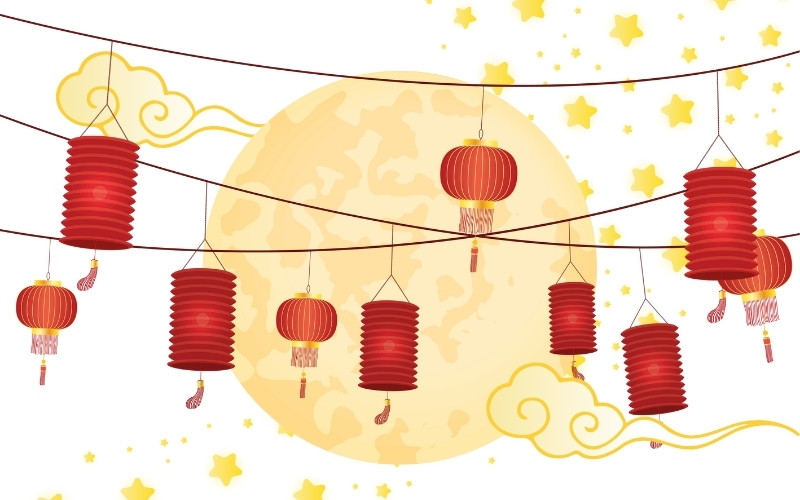 Bài thơ với nhân vật chính là ánh trăng rằm