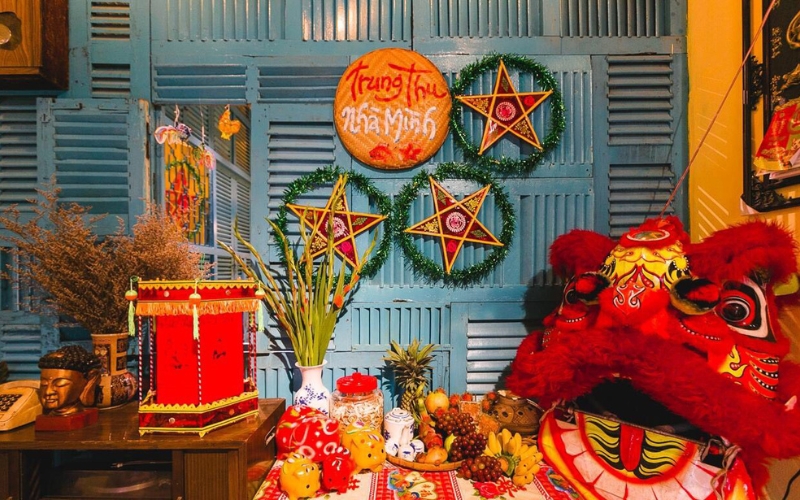 Trang trí Trung Thu cho nhà ở mang đến không gian ấm áp, rộn ràng và đầy sắc màu lễ hội