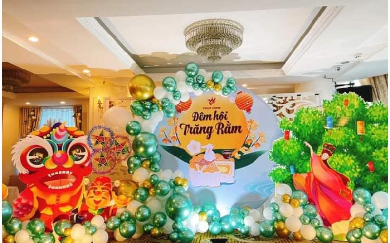 Trang trí Trung Thu văn phòng tạo không khí vui tươi, ấm áp cho công sở