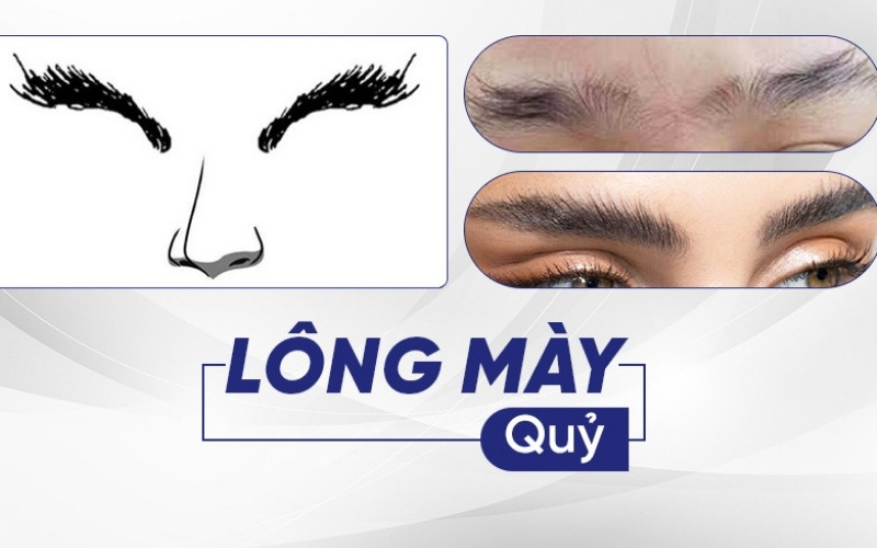 Tướng lông mày quỷ ở đàn ông thường bị xem là biểu hiện tính cách gian xảo