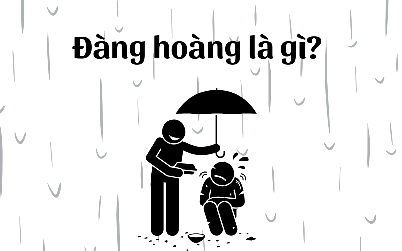 Chúng ta nên sử dụng đàng hoàng hay đoàng hoàng?