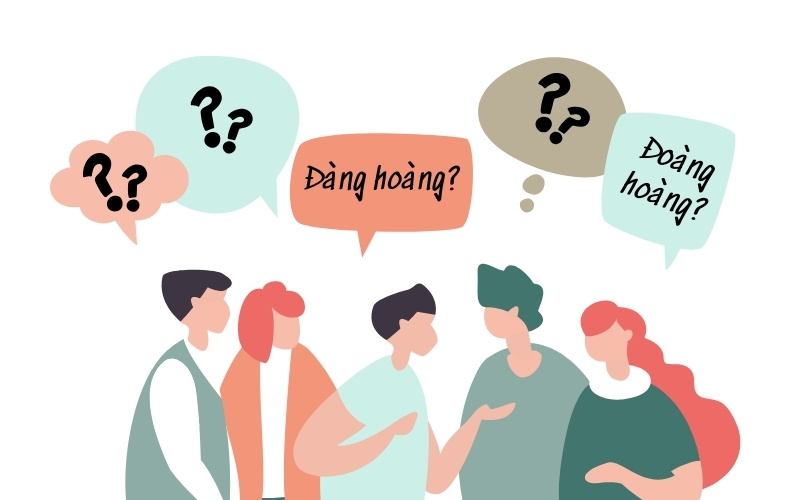 Tại sao có nhiều người nhầm lẫn giữa đàng hoàng cùng đoàng hoàng?