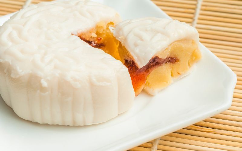 Làm bánh dẻo bằng nồi chiên không dầu