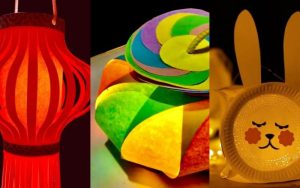 Làm đèn trung thu bằng bìa carton