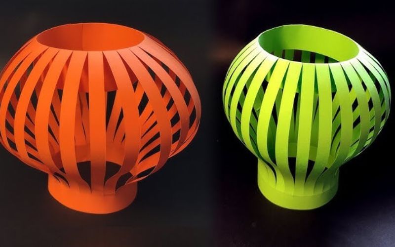 Làm đèn trung thu hình quả cầu với 3 bước nhanh chóng 