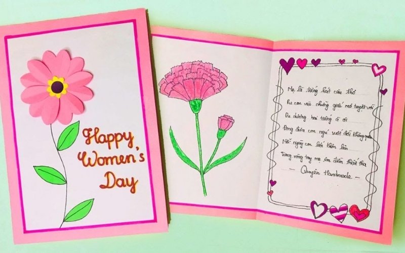 Chỉ cách làm thiệp 20/10 cho trẻ mầm non để các bé thể hiện sự biết ơn với đấng sinh thành