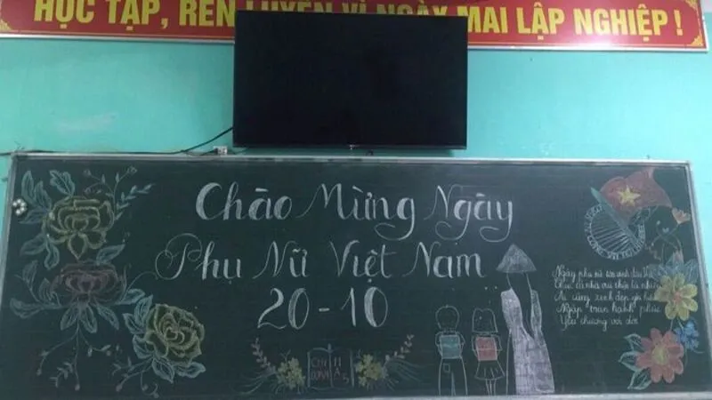 Mẫu bảng đẹp mắt