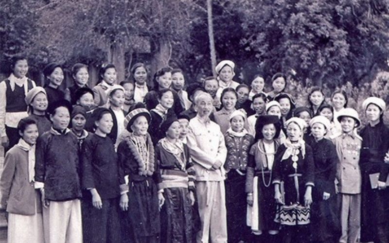 Những hình ảnh đầu tiên của Hội Liên Hiệp Phụ Nữ Việt Nam