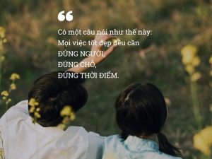 STT hạnh phúc khi gặp đúng người định mệnh