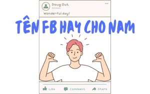 Chọn tên nick facebook hay cho nam sẽ làm nổi bật các tính người dùng