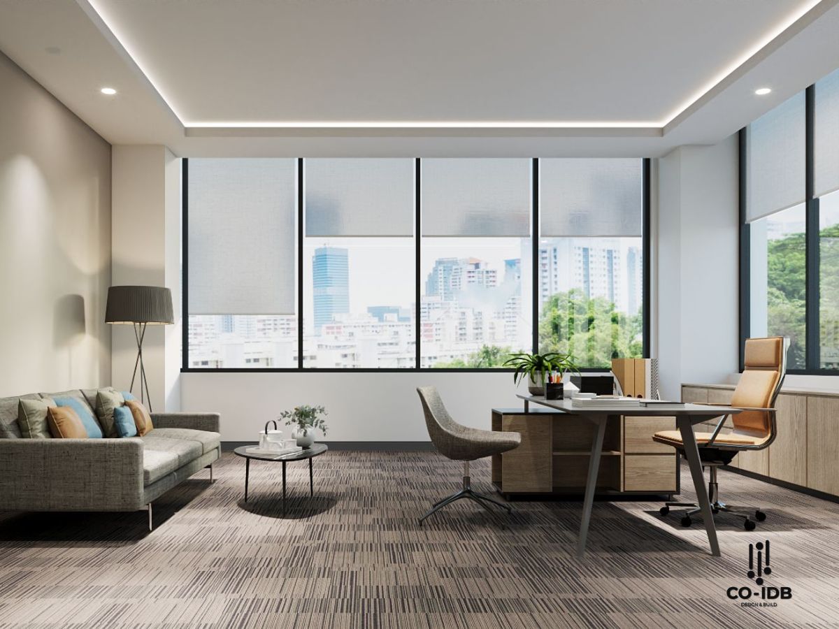 Aesthetic gypsum ceiling lighting layout