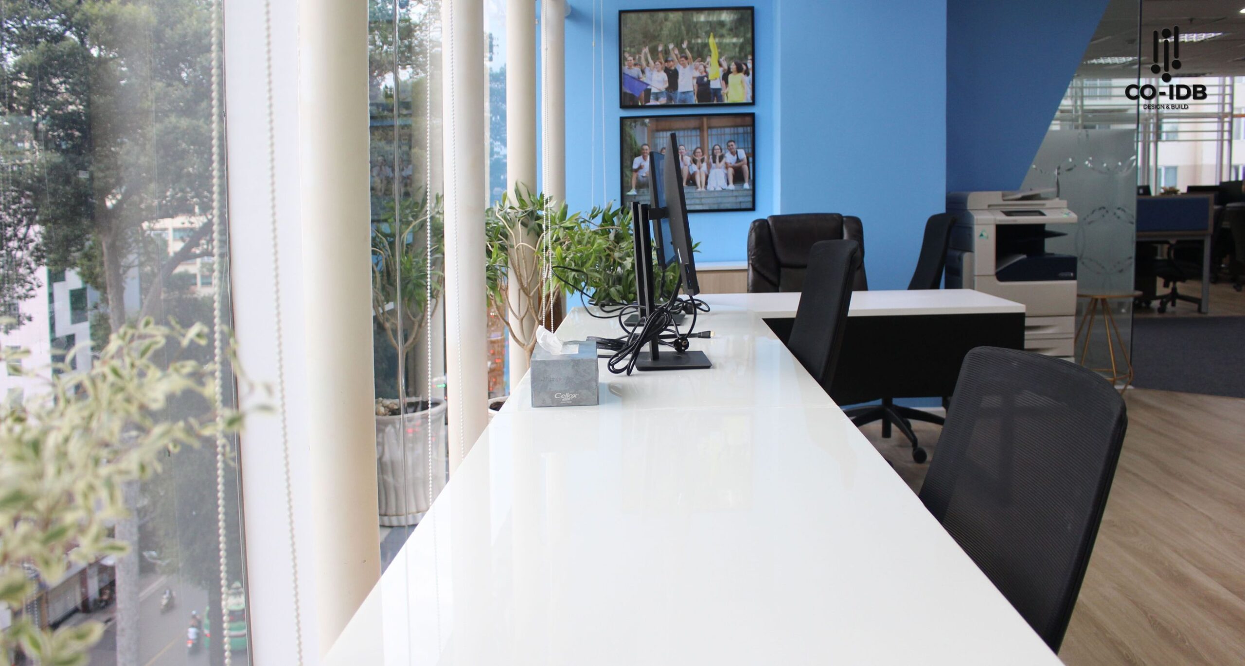 Natural light in office space