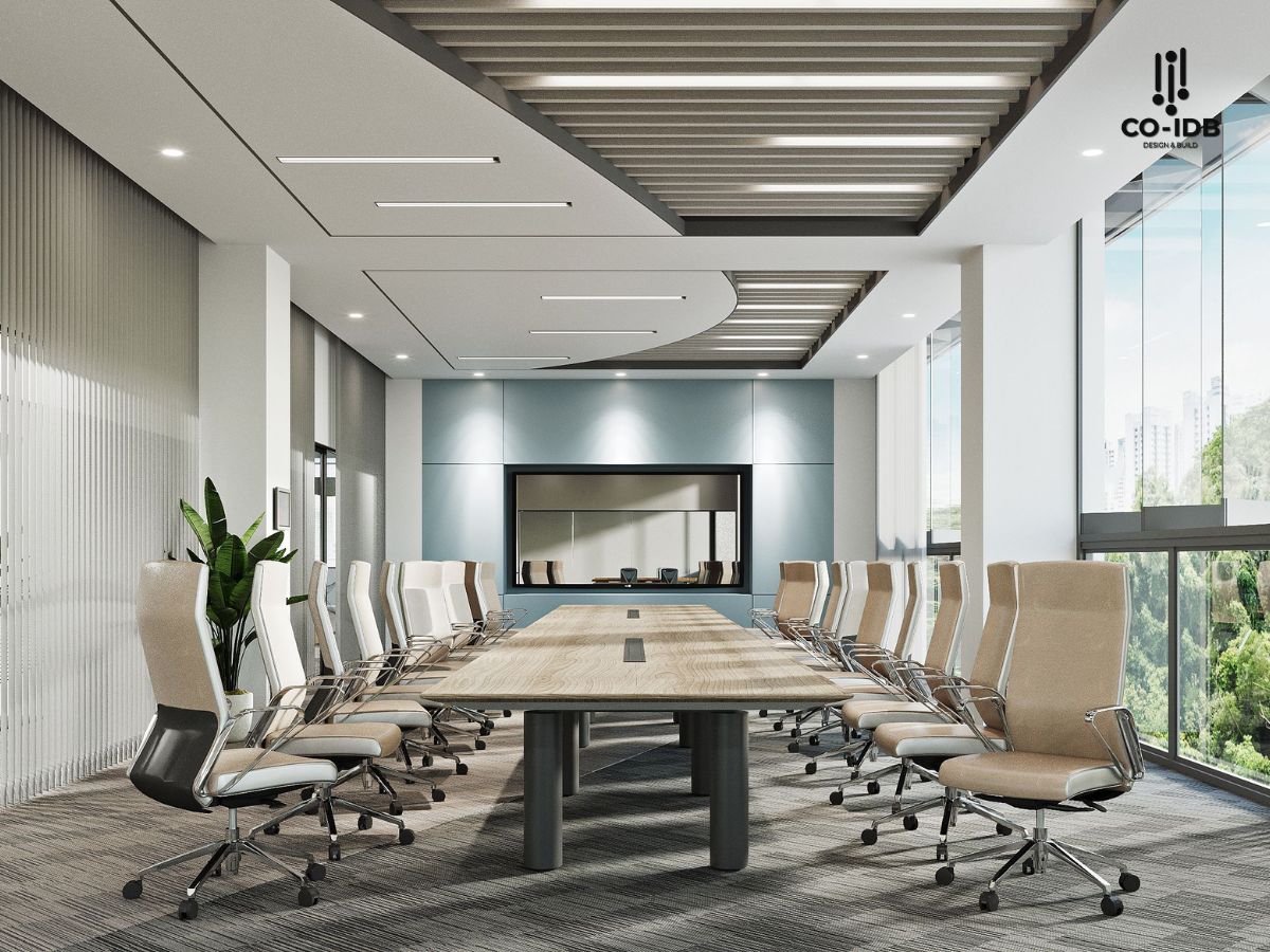 Durable concrete ceiling lighting