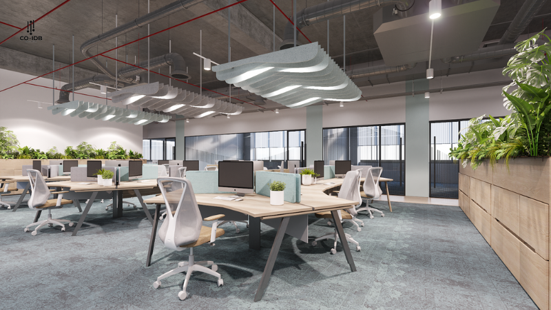Tech industry coworking space model