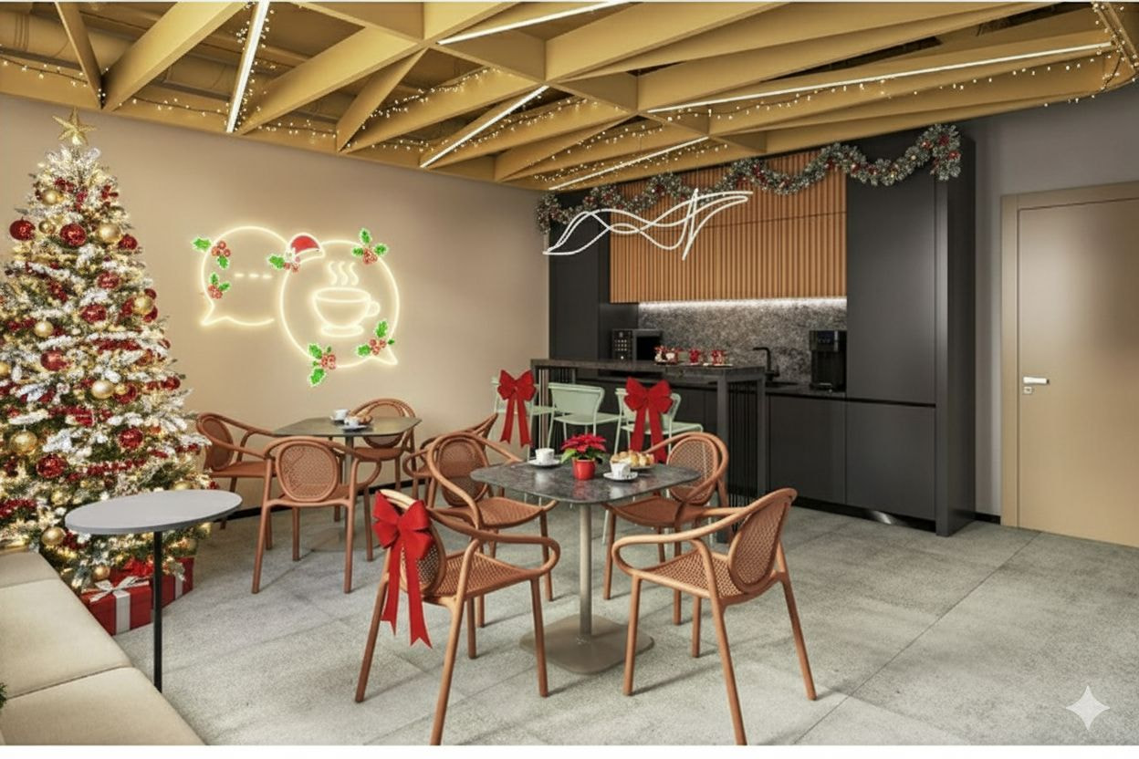 Pantry Christmas decor sample