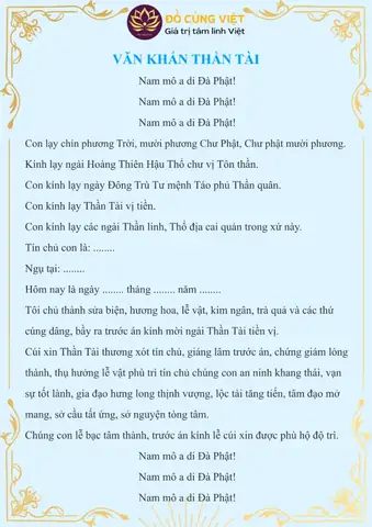 Bài Cúng 10.1
