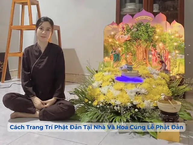 Cách Cắm Hoa Cúng Phật
