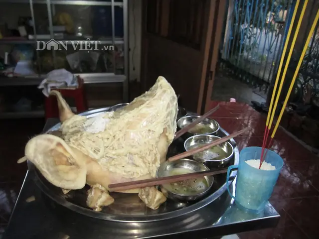 Cách Làm Đầu Heo Cúng