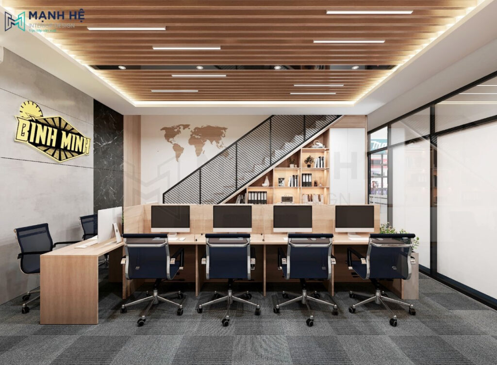 Manh He Interior Company owns its own factory to help optimize costs