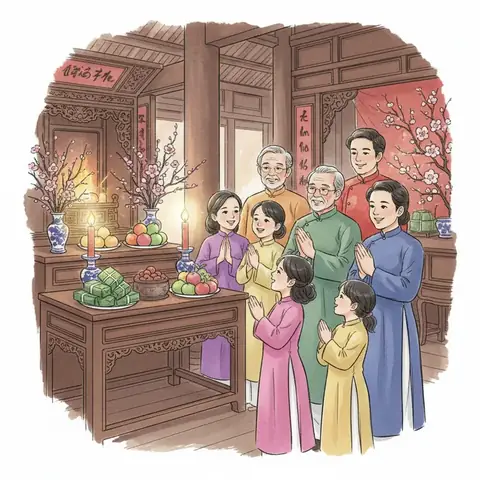 Cúng Tất Niên Và Cúng Giao Thừa