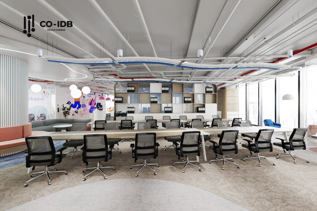 Không gian văn phòng Coworking đơn giản mang hơi hướng phong cách Industrial cực ấn tượng