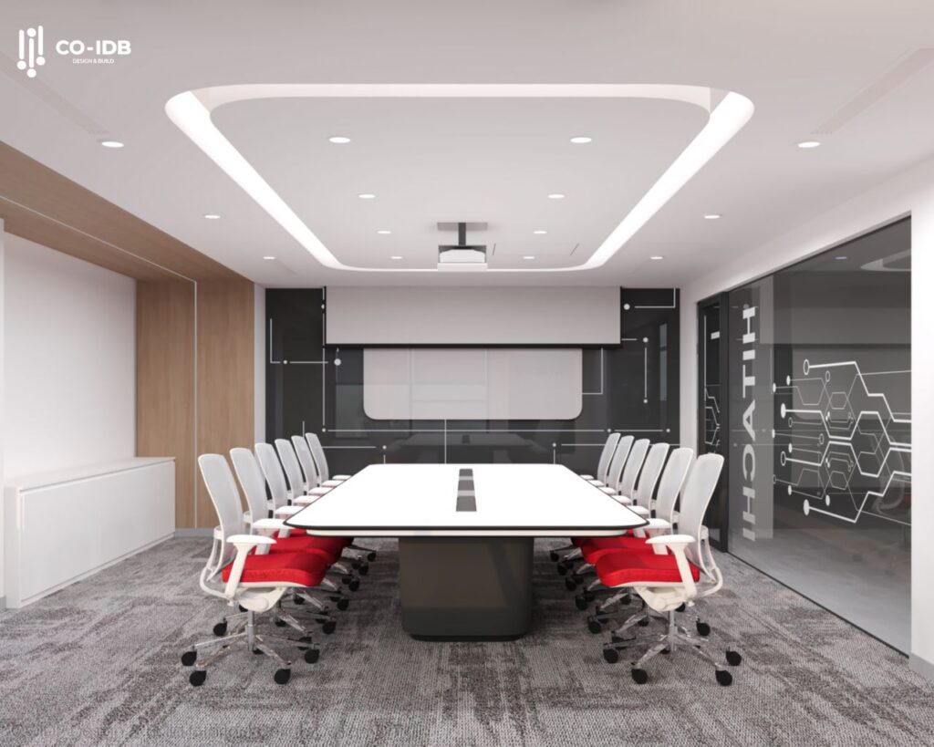Modern and luxurious main meeting room design