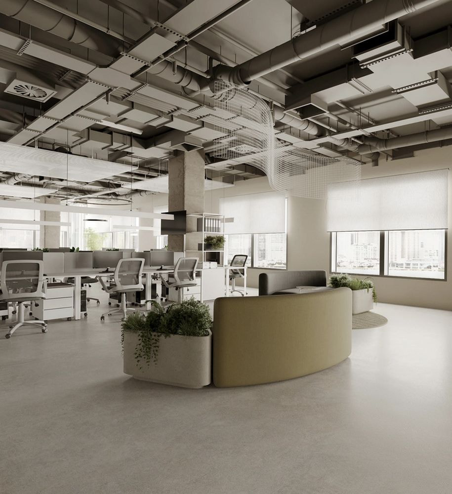 ADP stands out with a modern office design style