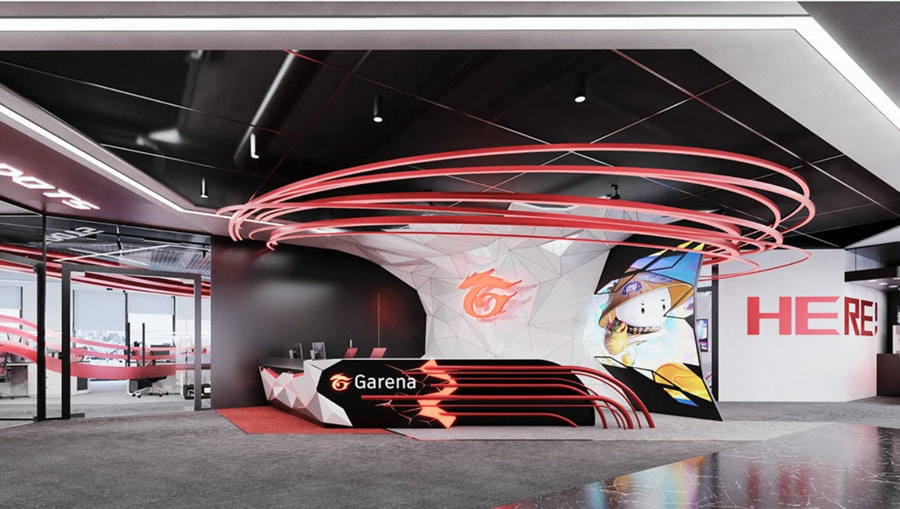 Tham khảo thiết kế trụ sờ văn phòng Garena tại thị trường Việt Nam 