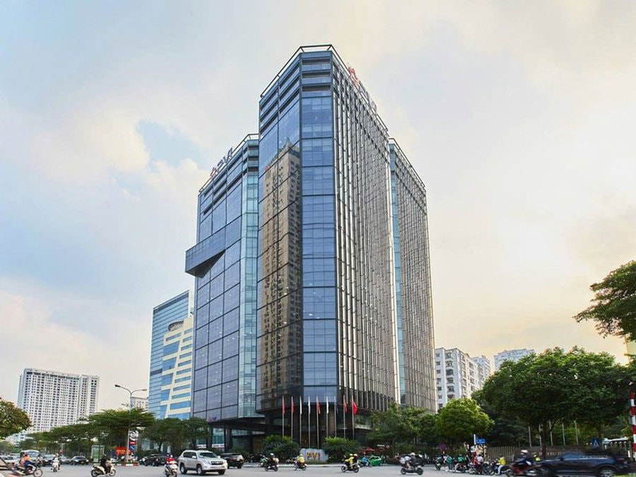 Văn phòng Samsung tại Hà Nội được đặt tại tòa PVI Tower