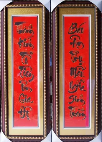 Câu Đối Thờ Cúng Vợ Chồng Cha Mẹ