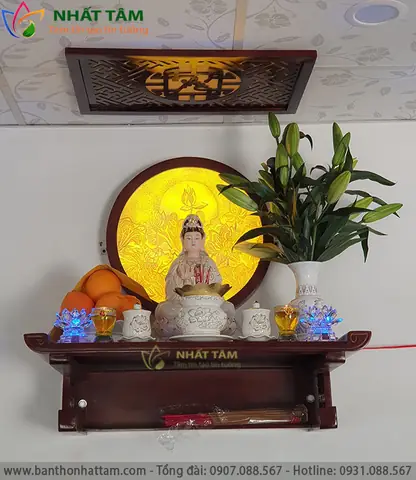 Thờ Phật Quan Âm Cúng Dì Hợp